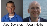 Aled Edwards and Aidan Hollis