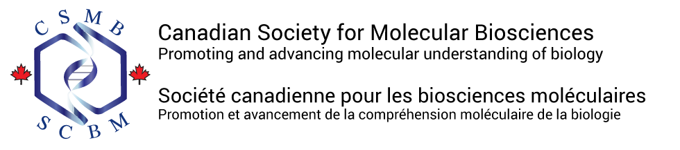 logo de la Société canadienne des biosciences moléculaires