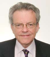 Peter Nicholson A headshot of an old, white man in glasses