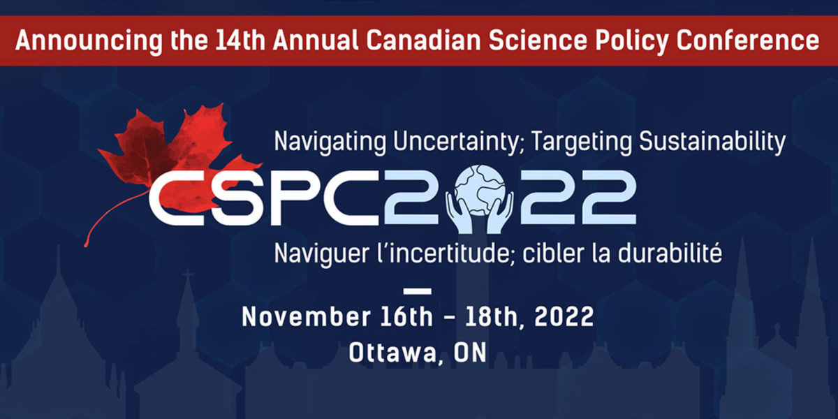 Canadian Science Policy Conference 2022 CSPC