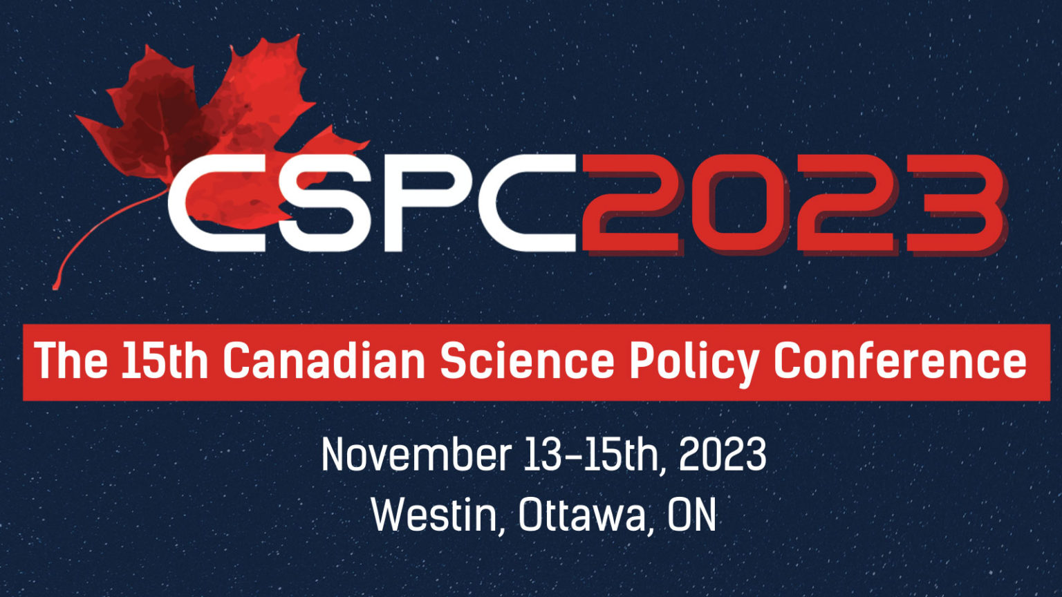 Canadian Science Policy Conference 2023 CSPC