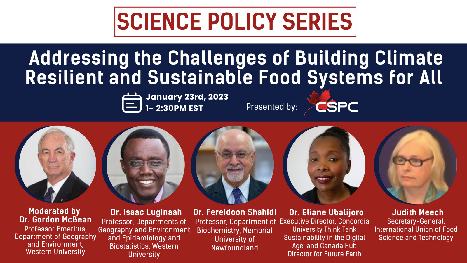 Addressing the Challenges of Building Climate Resilient and Sustainable Food Systems for All