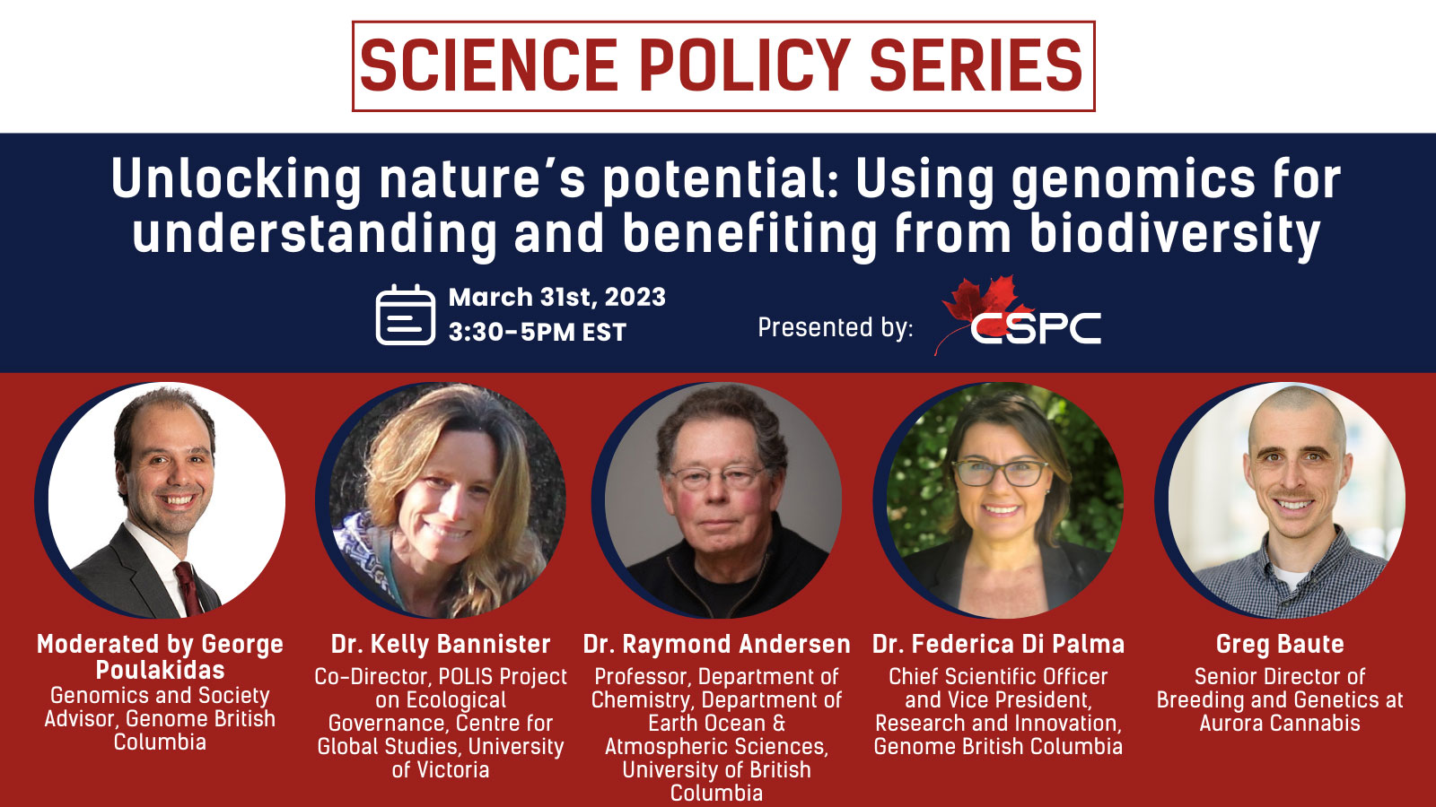Banner for event: Unlocking nature’s potential: Using genomics for understanding and benefiting from biodiversity