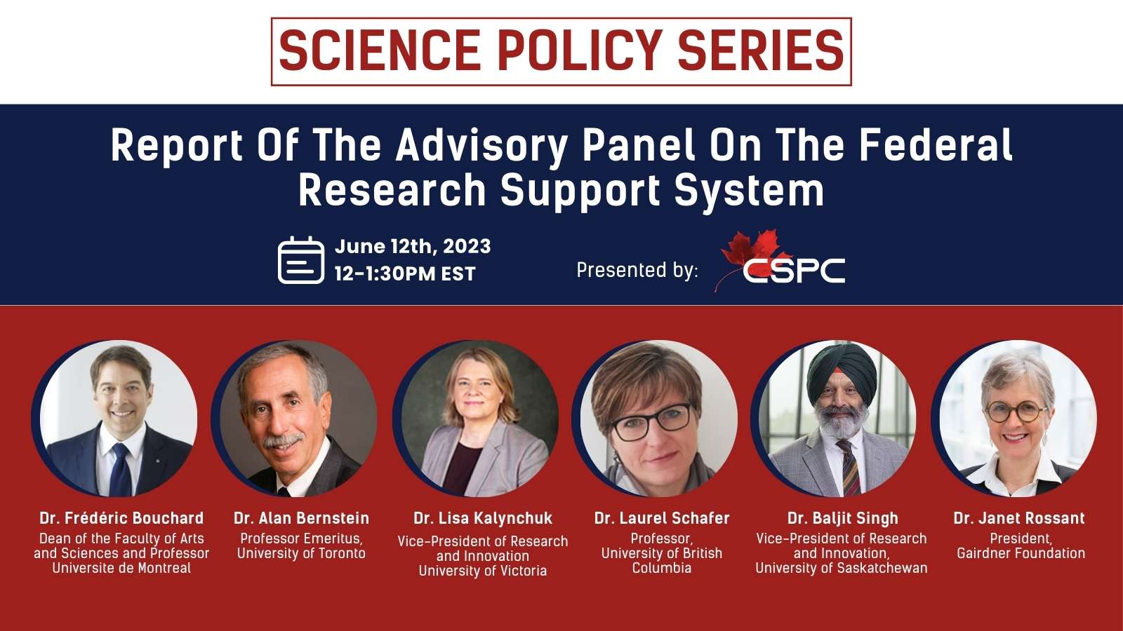 Report Of The Advisory Panel On The Federal Research Support System Banner