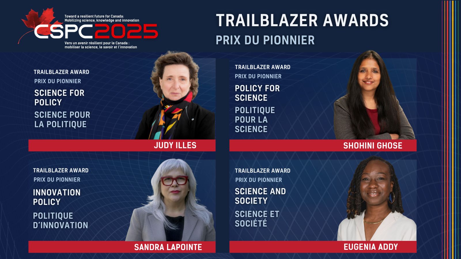 Trailblazer Award Winners CSPC2025