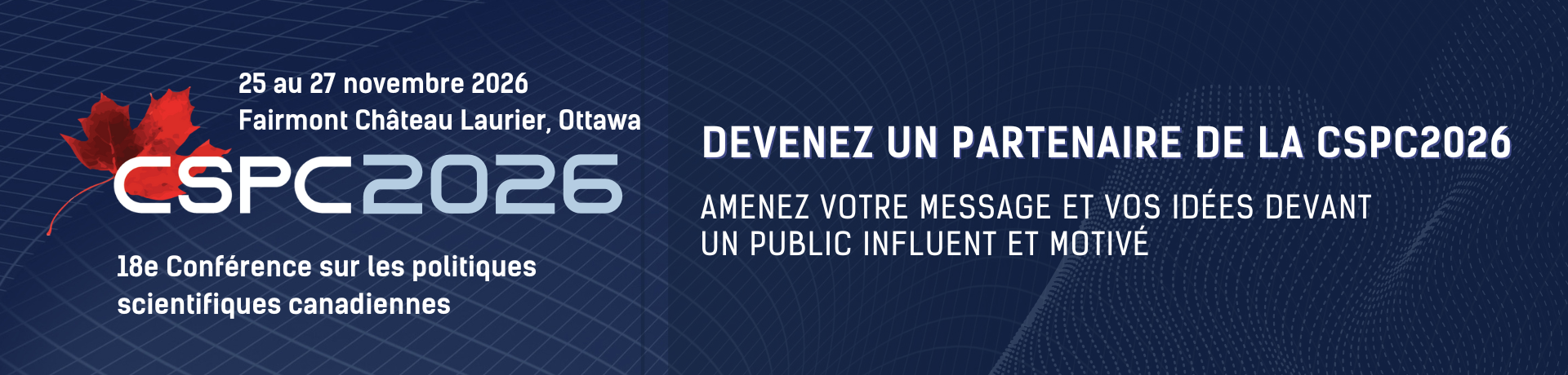 Devenez partenaire CSPC 2026 - CSPC